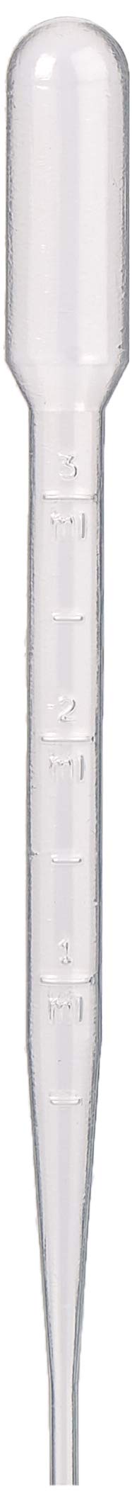 PIPETTES- (PLASTIC DROPPING) GRADUATED 3ML PACK OF 100 by Medline