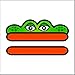 Primary Concepts AA4825 Greater Gator Magnetic Whiteboard Aid