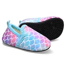Scurtain Kids Toddler Slippers Socks Artificial