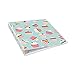 COMIX 2 Pack Letter Size, Heavy Duty Premium Designer 3 Round Ring Binder 1 Inch, BACK TO SCHOOL/CAMPUS (A2134) (Cupcake Dream)