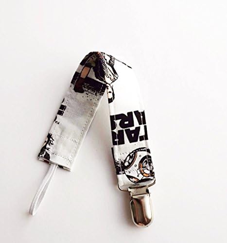 Star Wars Baby Girl Pacifier Clip Soothie Clip Binky clip Pacifier Holder Universal Pacifier Clip