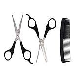 Hair Cutting Scissors Set, 3 Pcs Professional