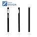 ABA iTec Apple Pencil Case Skin for iPad Pro Pen 9.7 & 10.5 with Premium Comfort with Soft Grip the Best Apple iPencil Accessory - Silicone Sleeve Cover with Cap Holder (Black)