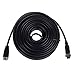 4Pin Connector Plug Video and Power AV Extension Cable Cord Waterproof Shock Proof for Car Truck Bus Caravans Motorhome Horse Reverse Backup Camera Monitor Parking Kit 20 Meters 64ft by HitCar