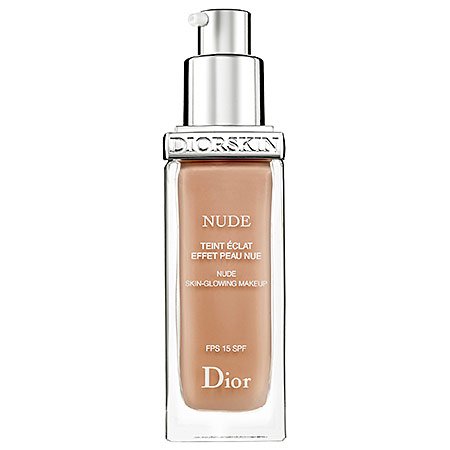 Dior Diorskin Nude Skin-Glowing Makeup SPF 15 Honey Beige 040 1 oz