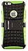 iPhone 6s Case, BUDDIBOX [Wave] Slim Rugged Durable Protective Case with Kickstand for Apple iPhone 6 and 6s, (Green)