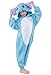 NEWCOSPLAY Childrens Panda Elephant Sleeping Wear Animal Onesies Cosplay Homewear (125#, Blue Elephant)