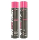 Straight Sexy Hair Shampoo and Conditioner 10.1 Oz 300 Ml