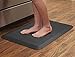 NewLife by GelPro Designer Comfort Mat Bundle -20 x 32 and 20 x 48, Charcoal