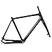 ICAN Full Carbon Cyclocross Frame with Carbon Fork Disc Brake BSA Quick Release Front 100x9mm Rear 135x9mm 53cm