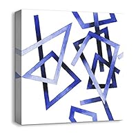 Canvas Wall Art Abstract Color Canvas Prints Home Artwork Decoration for Living Room,Bedroom - 12x12 inches