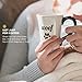 Ceramic Dog Animal Coffee Cups - Woof Cute Mug with a Surprise Inside Dog Paw for Coffee, Tea and Beverages - Premium-Quality, Dishwasher Safe Materials - Ideal Gift, 7 Ounce by Goodscious