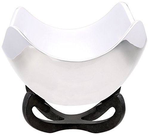 Nambe Anvil Scroll Bowl, 9-Inch, Iron Finish Metal Alloy - Thumbnail 2
