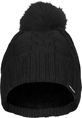 Reusch Eve Beanie Berretto, Nero, Taglia Unica Unisex-Adulto