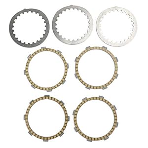 Koppelingsset staal & wrijving platen voor Yamaha DT50 RZ50 DT80 TDR80 YZ80 RD80LC