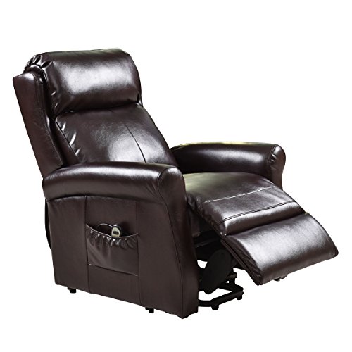 Giantex Power Lift Reclining Chair Recliners PU Leather