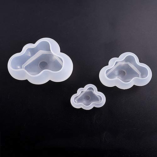 HEART SPEAKER DIY Handmade Silicone Cute Cloud Mold Ornament Decor Epoxy Craft Making Tool - S