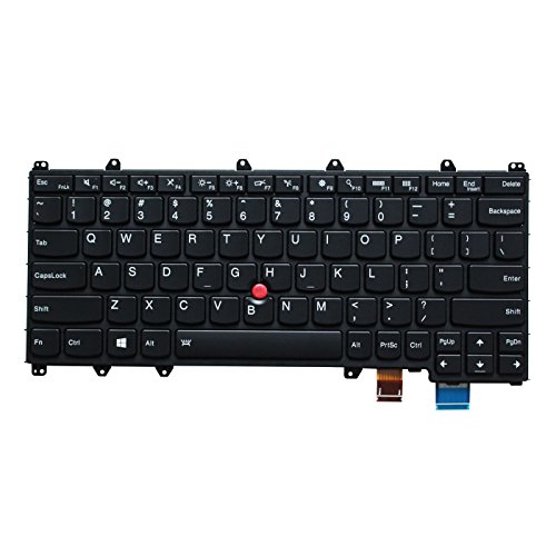 Replacement Keyboard for Lenovo ThinkPad Yoga 260 12.5 Inch Laptop Backlight
