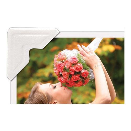Lineco Adhesives Paper Photo Corners, 0.5" Pressure Sensitive (252/Pkg.) Color: Ivory