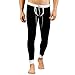 ZIHAN Men's Low Rise Modal Skinny Leggings Pants