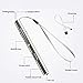 CARESHINE USB Rechargeable Mini LED Flashlight Stainless Steel Tactical Penlight Flashlight with Battery and Cable