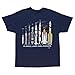 NASA Rocket T Shirt Science Engineering Space Program STEM Adult Tee, M