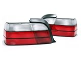 PROMOTORING For 92-99 BMW E36 3-SERIES 2DR COUPE OEM FACTORY STYLE EURO TAILLIGHTS - CLEAR/RED