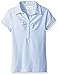 Dockers Big Girls' Plus-Size Short Sleeve Interlock Polo with Pico