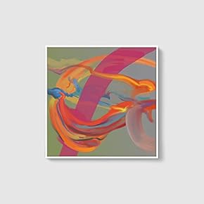 Framed Canvas Wall Art for Living Room, Bedroom Abstract Canvas Prints for Modern Home Decoration Ready to Hang - 16"x16" inches