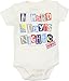 Lyrics by Lennon and McCartney Newborn Baby Boys 5 Pack Short Sleeve Bodysuits Multi 6-9 Months