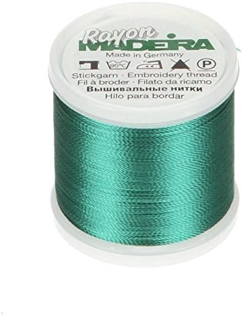 Tacony Corporation Medium AQU-Madeira Rayon Thread, Acrylic, Multicolour, 2.79x2.79x3.3 cm