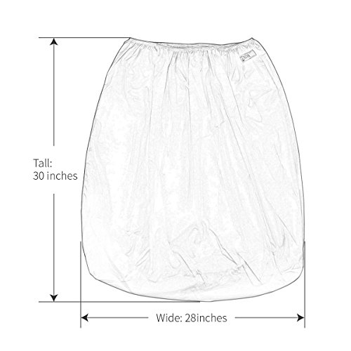 ALVABABY 2 Pack Reusable Diaper Pail Liner for Cloth Diaper,Rubbish Bag