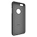 Seidio SURFACE with Metal Kickstand Case for iPhone 6 Plus/6s Plus [Slim Case] - Non-Retail Packaging - Black/Gray