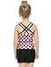 Arshiner Kids Girl 2PCS Sleeveless Polka Dot Top Bra and Shorts Siwmsuit or Leotard Dancing Clothes