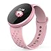 Women Smart Watch Fitness Tracker, Heart Rate Monitor Watch with Color Screen, IP68 Waterproof Auto Wake Screen Smartwatches for iPhone Android