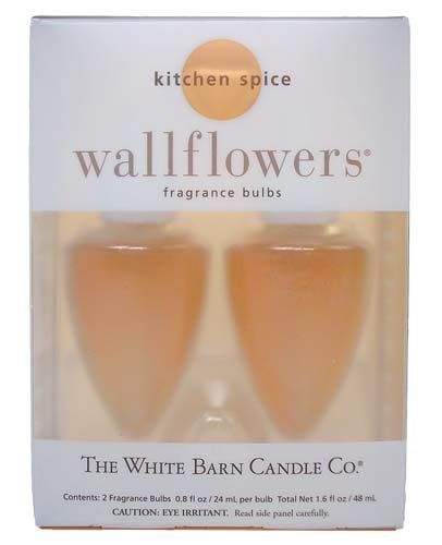 Kitchen Spice Wallflowers Fragrance Bulbs 2 pk - .8 oz each- by The White Barn Candle Co.