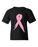 Shop4Ever® Pink Ribbon Youth's T-Shirt Breast Cancer Awareness Shirts