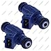 2Pcs 0280156208 Fuel Injectors Replacemnet for Polaris RZR 800 Sportsman 700 800 Ranger 700 800