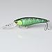 HappyFishing 10pcs/lot Mixed Minnow Fishing Lures Bass CrankBait Tackle 3.5inch 0.28oz
