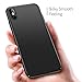 RANVOO iPhone Xs Case, Slim Fit Ultra Thin Hard Plastic Matte Minimalist Cover Anti-Scratch Anti-Fingerprint Case Only for iPhone Xs 5.8 inch (2018), Black