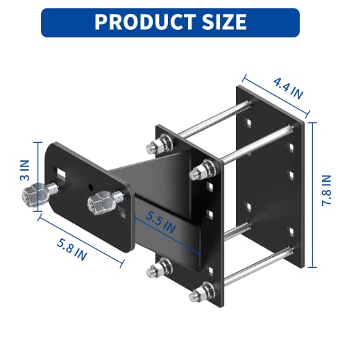 Spare Tire Carrier,Spare Tire Mount for Trailer,Heavy Duty Holds up to