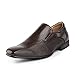 Bruno Marc Men's Leather Lined Dress Loafers Slip-On Shoes Gordon-02 Dark Brown Size 12 M US
