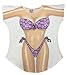 L.A. Imprints Sparkle Bikini Body Cover-Up T-Shirt #15