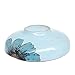 Incense Stick Burner Holder - Porcelain Decorative Flower Incense Burner Bowl - Ceramic Incense Ash Catcher Tray