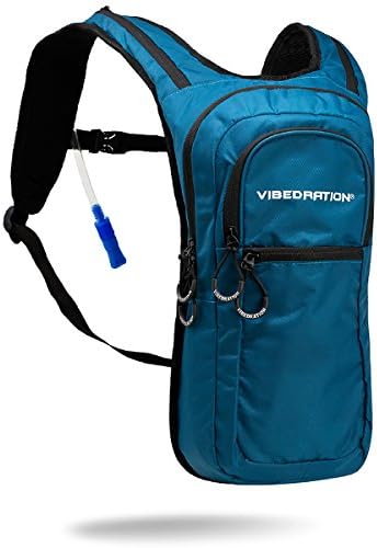 Vibedration Festival Hydration Pack | 2L Water Capacity | Perfect for Raves, Hiking & Camping
