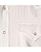 ELY CATTLEMAN Men's Dobby Solid Western Dress Shirt White Large
