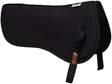Amazon Com Ecp Air Ride Shock Absorbing Half Saddle Pad Black