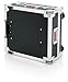 Gator Cases Rolling ATA Style Mixer Road Case with Fully Adjustable Interior and Stackable Ball Corners; 19