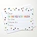 Fill in the Blank Thank You Notes for Kids - Confetti Polka Dot Flat Card and Envelopes - 4.25 X 5.5 Inches - Pack of 15