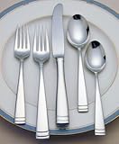 Waterford Conover 18/10 Stainless Steel 65-Piece Set, Service for 12